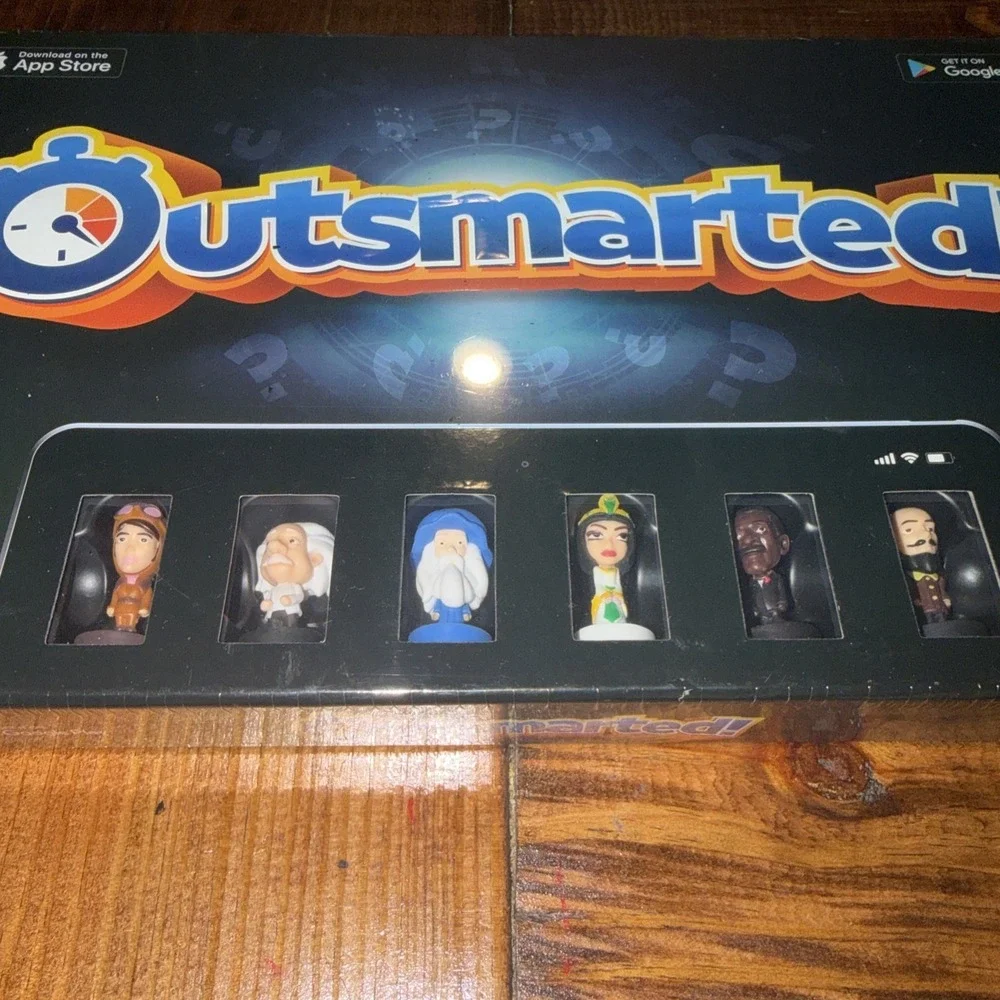 OUTSMARTED! The Live Family Quiz Show Board Game | Ages 8+ | for 2 to 24 Play...